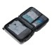 Set of travel compression packing cubes-TROIKA BLACK PACKING CUBES